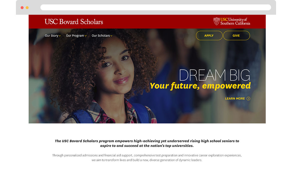 Usc Bovard Scholars Overflow Originals